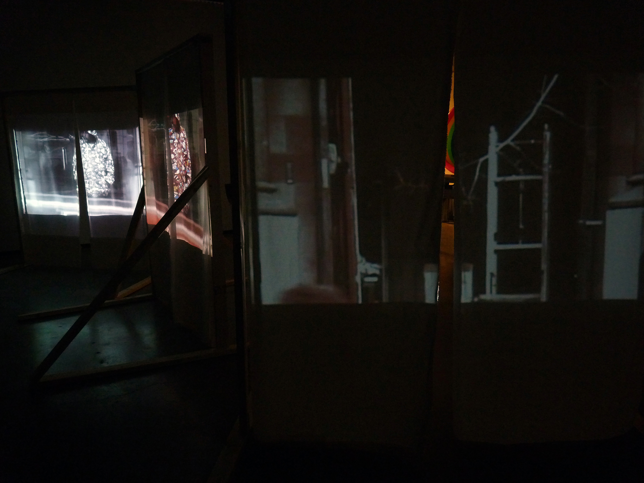 to walk through a doorway while turning a corner - image 2